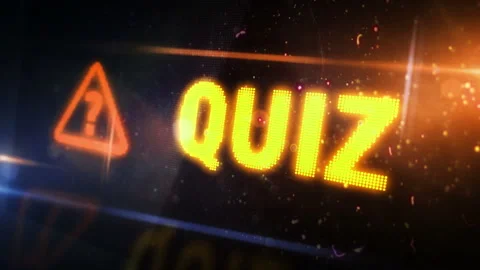 Quiz question mark symbol light flashing on digital display Stock Footage 313659170