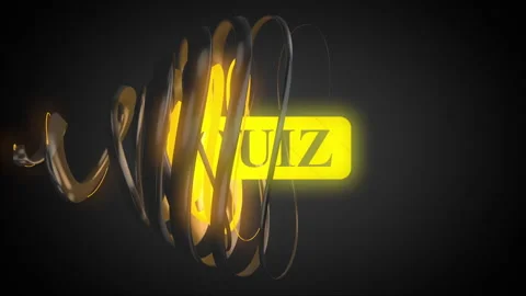Quiz-Spiral Video stock 138588227