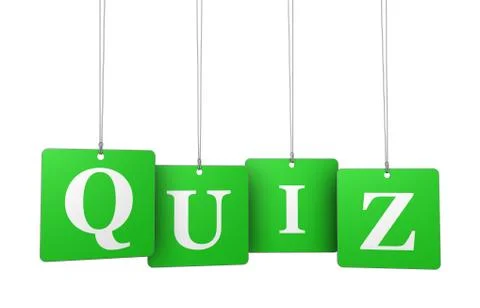 Quiz Tags Stock Illustration