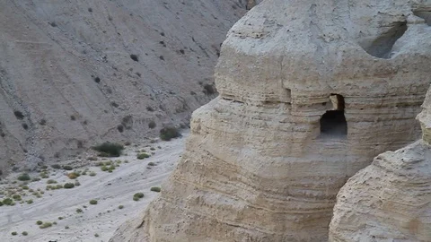 Qumran Cave 4 Stock Footage 103057231