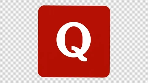 Quora Icon Stock Footage 205064101