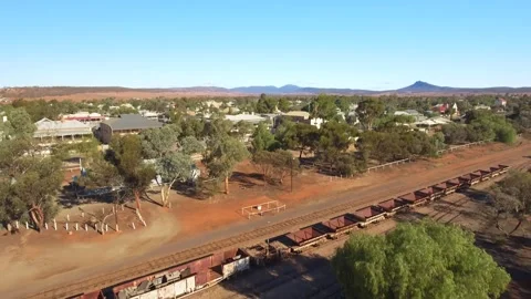 Quorn Flinders ranges 4k Stock Footage 262520962