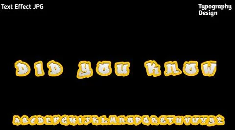 &amp;quot;The Action&amp;quot; text effect with complete uppercase alphabet set 스톡 일러스트