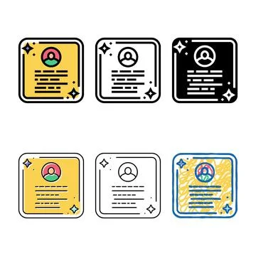 Quotation customer multipack testimonial color icon vector 库存插图