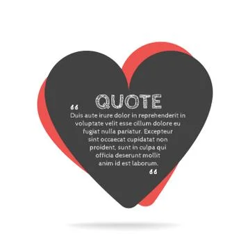 Quotation mark speech bubble. Empty quote blank citation template. イラスト素材