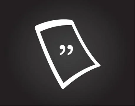 Quotation Mark Speech Bubble. Quote sign icon. Abstract background. Stock Illustration