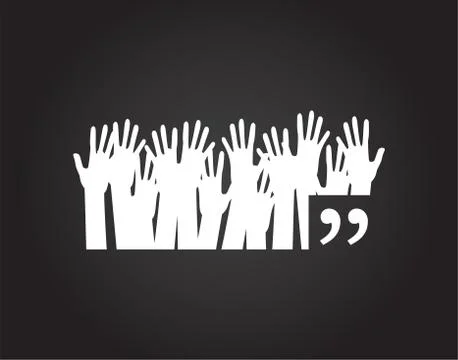 Quotation Mark Speech Bubble. Quote sign icon. Abstract background. Stock Illustration
