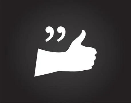 Quotation Mark Speech Bubble. Quote sign icon. Abstract background. Stock Illustration