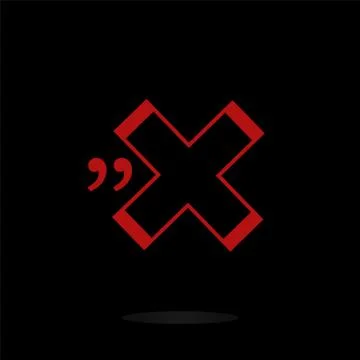 Quotation Mark Speech Bubble. Quote sign icon. Abstract background. Stock Photos