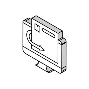 Quotation requests isometric icon vector illustration Stock Illustration