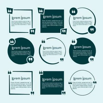 Quote 2 Stock Illustration