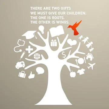 Quote Background, vector design. Stock Illustration