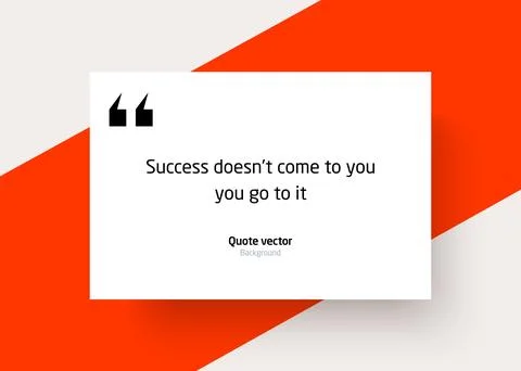 Quote background vector Stock Illustration