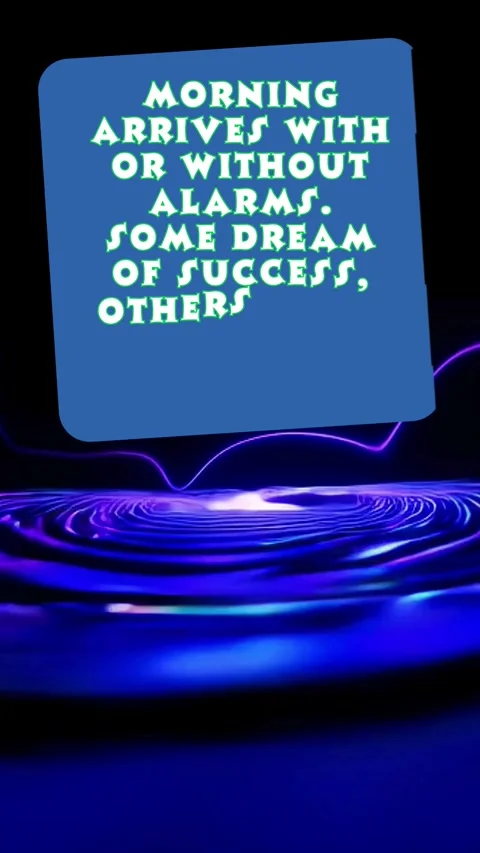 Quote to Begin the Day About Success Stock Footage 309900237
