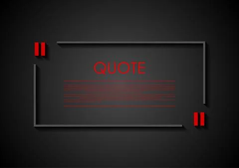 Quote blank speech bubble abstract bright design Illustrazione stock