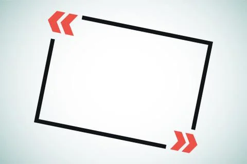 Quote blank template bubble empty design Stock Illustration