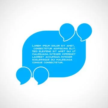 Quote blank template. Stock Illustration