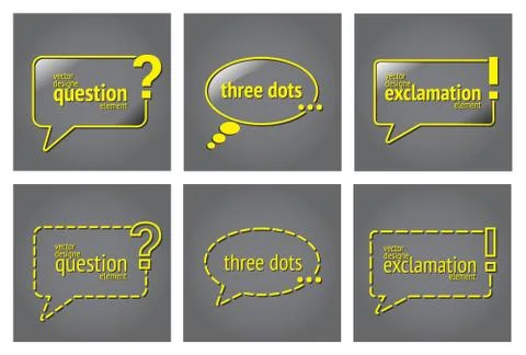 Quote blank template. Quote bubble. Print design. Quote form. Template vector Stock Illustration