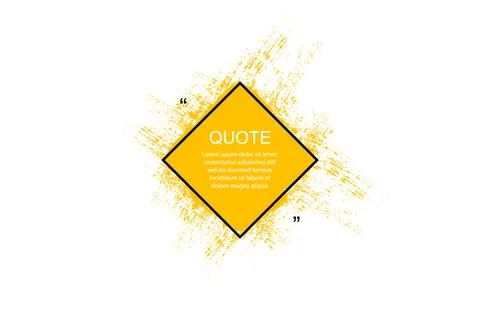 Quote box frame, big set. Quote box icon. Texting quote boxes. Blank Grunge Stock Illustration