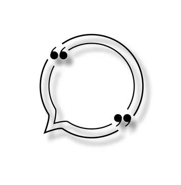 Quote box frame. Quote box. Texting quote boxes. Blank template quote text info Stock Illustration