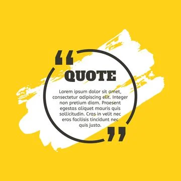 Quote box frames set. Textbox frame design template. Vector comment, message イラスト素材