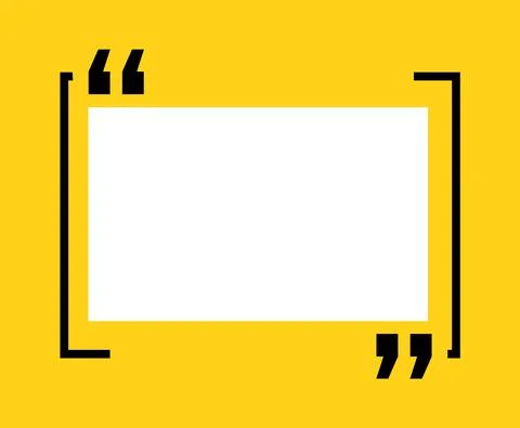 Quote box frames set. Textbox frame design template Stock-Illustration