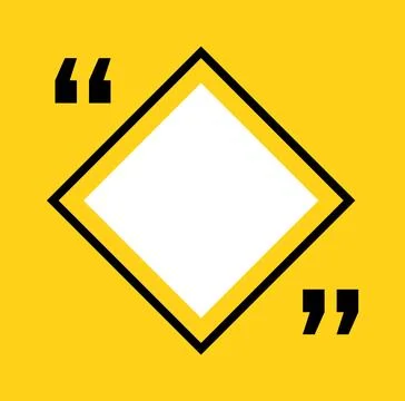 Quote box frames set. Textbox frame design template Stock Illustration