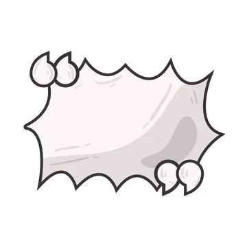 Quote box illustration Stock Illustration