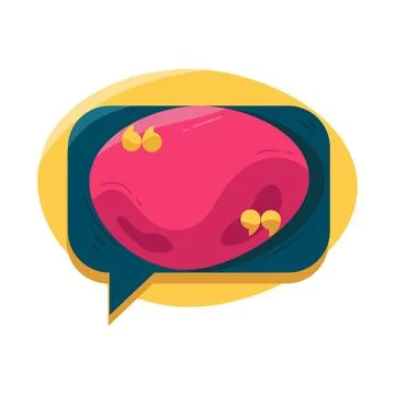 Quote box illustration Stock Illustration