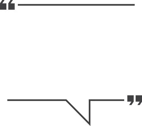 Quote box or bubbles in flat style. 库存插图