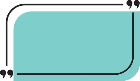 Quote box or bubbles in flat style. 库存插图