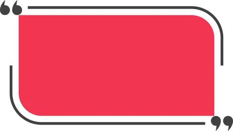 Quote box or bubbles in flat style. 库存插图