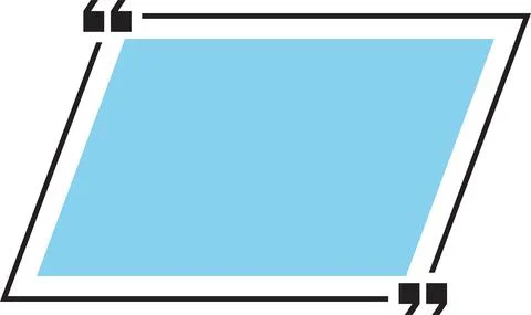 Quote box or bubbles in flat style. Stock-Illustration