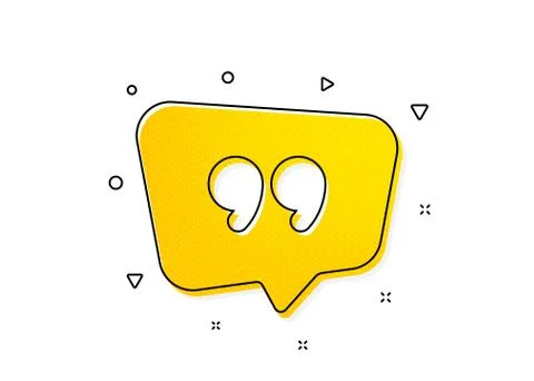 Quote bubble icon. Chat comment sign. Speech bubble. Vector イラスト素材