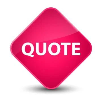 Quote elegant pink diamond button イラスト素材