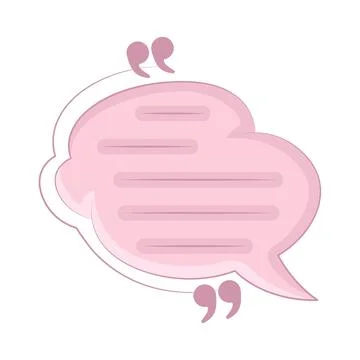 Quote Illustration イラスト素材