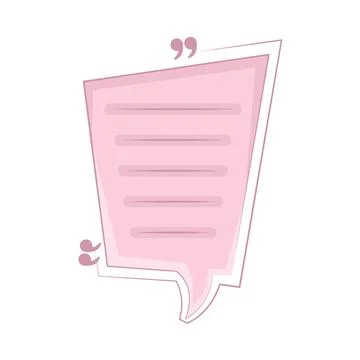 Quote Illustration Stock Illustration