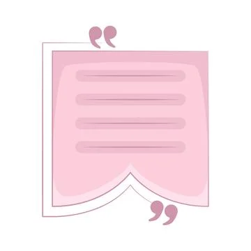 Quote Illustration Stock Illustration