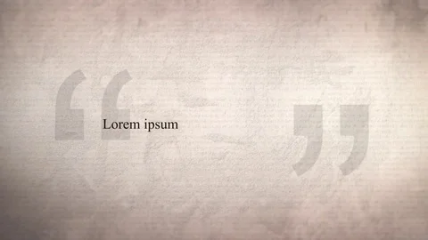 Quote Sequences Stock After Effects