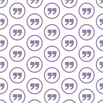 Quote sign pattern background イラスト素材