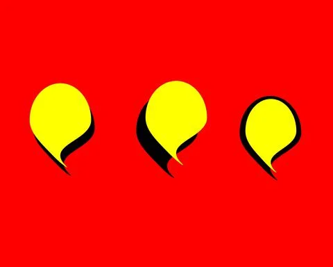 Quote speach bubble template Stock Illustration