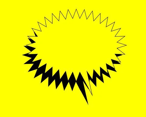 Quote speach bubble template Stock Illustration