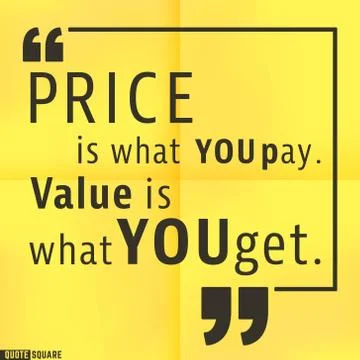 Quote square template Stock Illustration