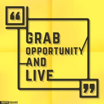 Quote square template Stock Illustration