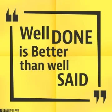 Quote square template Stock Illustration