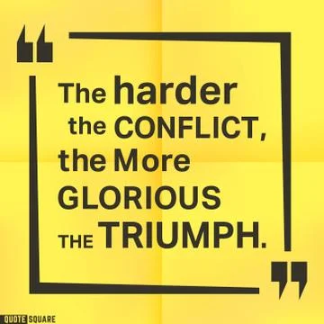 Quote square template Stock Illustration