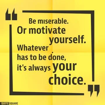 Quote square template Stock Illustration