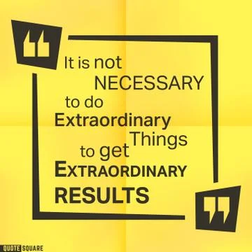 Quote square template Stock Illustration