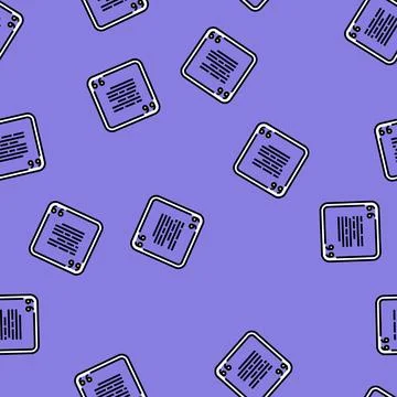 Quote testimonial customer vector seamless pattern Stock Illustration