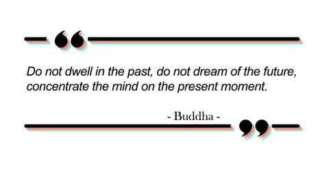 Quote text box frame. Quotation comment speech message texting template. Moti Stock Illustration